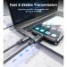 Choetech Дата кабель USB-C to USB-C 1.2m PD60W digital display nylon gray Choetech (XCC-1068-GY)