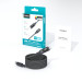 Choetech Дата кабель USB-C to USB-C 1.2m PD60W digital display nylon gray Choetech (XCC-1068-GY)
