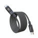 Choetech Дата кабель USB-C to USB-C 1.2m PD60W digital display nylon gray Choetech (XCC-1068-GY)