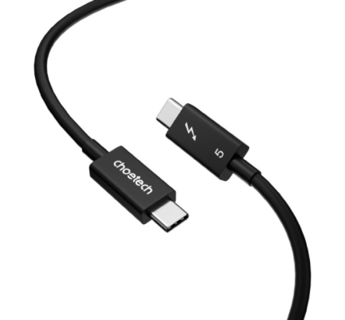 Choetech Дата кабель USB-C to USB-C 1.0m Thunderbolt 5 Intel certified Choetech (A3011)