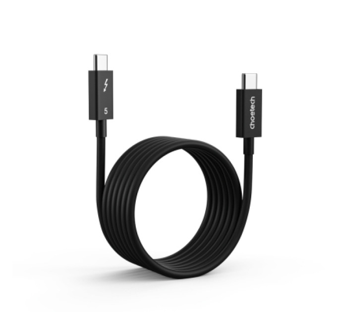 Choetech Дата кабель USB-C to USB-C 1.0m Thunderbolt 5 Intel certified Choetech (A3011)