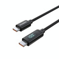Choetech Дата кабель USB-C to USB-C 1.2m PD100W digital display silicone Choetech (XCC-1064)