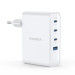 Choetech Зарядний пристрій Choetech 3xUSB-C + 1xUSB PD100W GaN (PD9002)