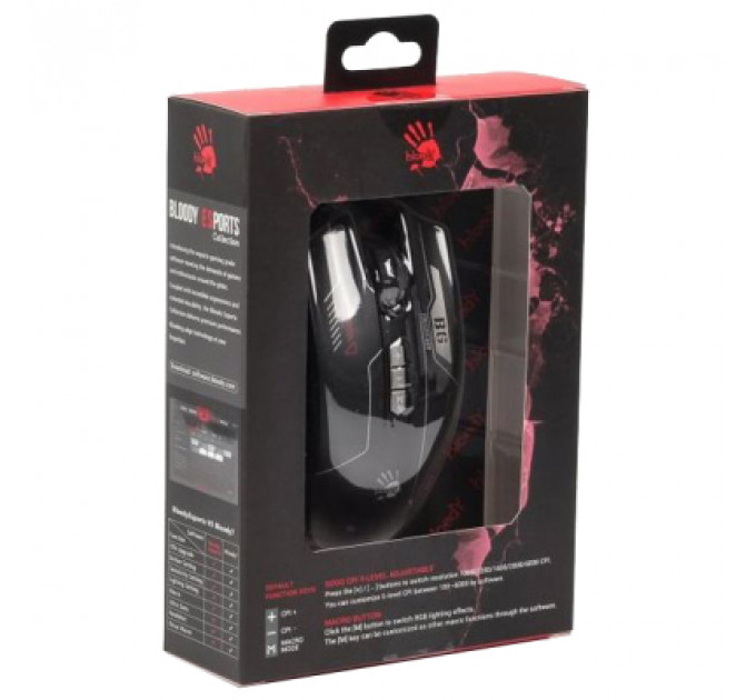 Мишка A4Tech Bloody ES7 Esports Black