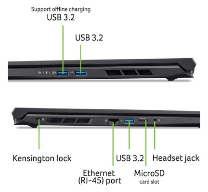 Acer Ноутбук Acer Nitro V 16 AI ANV16-42-R0GW (NH.U1HEU.00A)