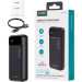 Choetech Батарея універсальна Choetech 20000mAh, PD/22.5W, QC/3.0, AFC Samsung, LED (B729)