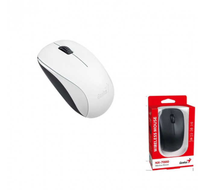 Мишка Genius NX-7000 Wireless White (31030027401)