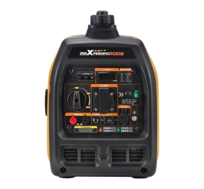 maXpeedingRODS Генератор maXpeedingRODS MXR3800DF, інверторний, газ/бензин, 3.2kW, ручний старт (MXR3800DF)