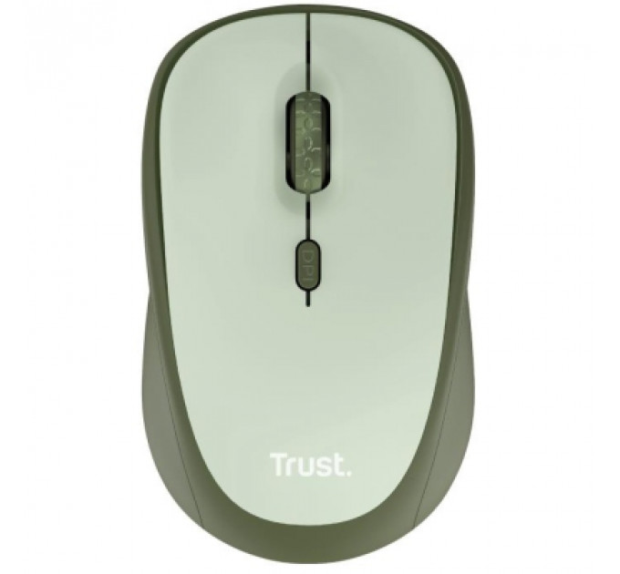 Мишка Trust YVI+ Silent Eco Wireless Green (24552)