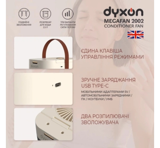 DYXON Вентилятор DYXON MEGAFAN 2002 White