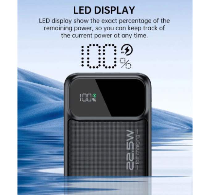 Choetech Батарея універсальна Choetech 40000mAh, PD/22.5W, QC, AFC (B731)