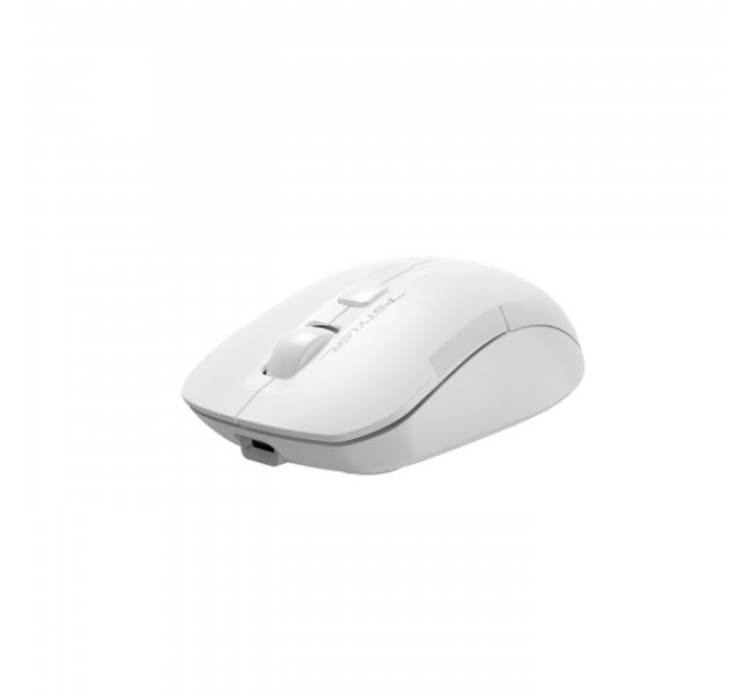 A4Tech Миша бездротова безшумна A4Tech Fstyler FG16CS Air (White),  USB, колір білий