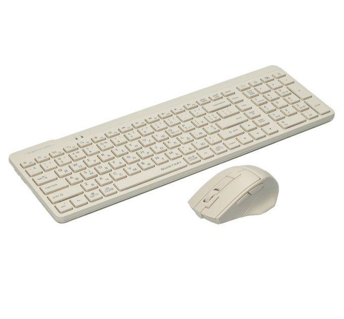 A4Tech A4Tech Fstyler FG2400 Air (Beige), комплект бездротовий клавіатура з мишою, колір бежевий