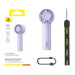 Xiaomi Вентилятор Xiaomi Baseus GoTrip-DT1 Nebula Purple (BASEUS-DT1)