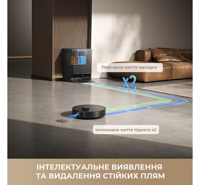 Dreame Робот-пилосос Dreame Bot Matrix 10 Pro White (RLM61HE-Wh)