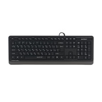 Клавіатура A4Tech Fstyler FK10Q, USB, темно-сірий