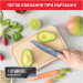 Tefal Ніж Tefal Fresh Kitchen з чохлом 12 см (К1220704)