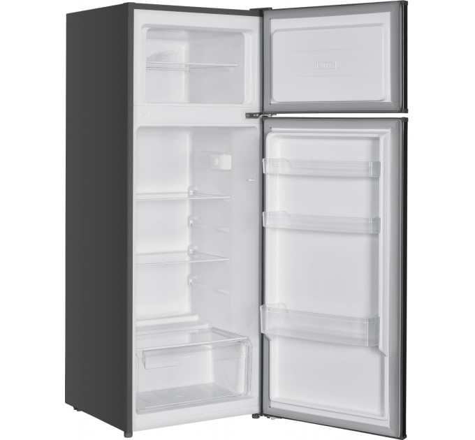 Indesit Холодильник Indesit з верхн. мороз., 143x55х55.5, холод.відд.-169л, мороз.відд.-37л, 2дв., E, ST, сріблястий