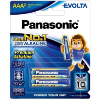 Батарейка Panasonic Evolta лужна AAA блістер, 2 шт.