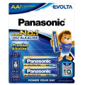 Panasonic Батарейка Panasonic Evolta лужна AA блістер, 2 шт.