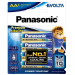 Panasonic Батарейка Panasonic Evolta лужна AA блістер, 4 шт.