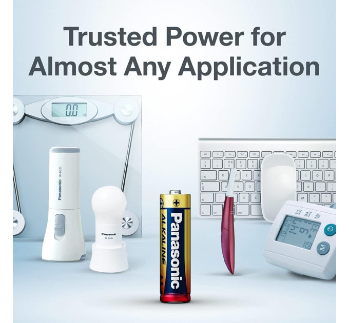 Panasonic Батарейка Panasonic Alkaline Power лужна AA блістер, 4 шт.