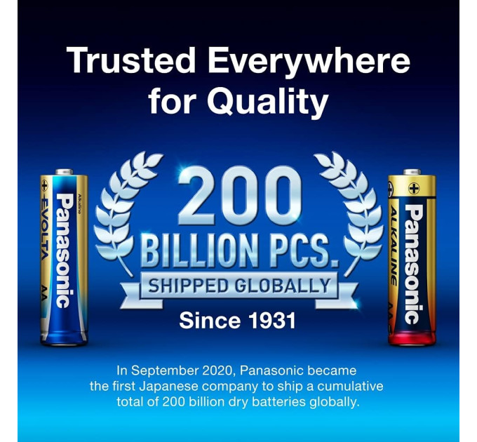Panasonic Батарейка Panasonic Alkaline Power лужна AA блістер, 4 шт.