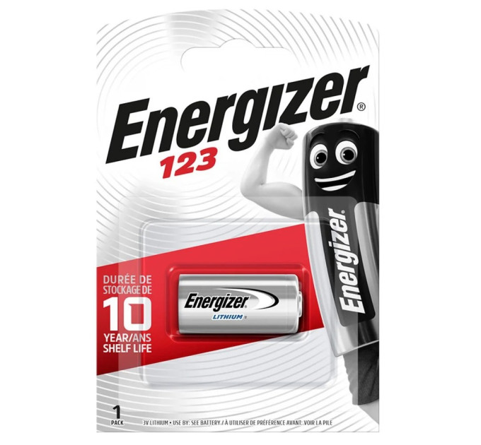 Energizer Батарейка Energizer CR123A Lithium BL 1шт