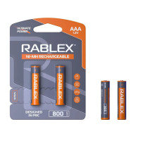 Акумулятор Rablex AAA (R03) 800mAh 2 шт.