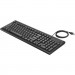 HP Клавіатура HP 100 USB Black (2UN30AA)