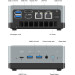 Minisforum Неттоп Minisforum U820 (749889675182)