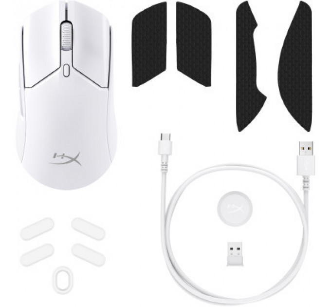 Мишка HyperX Pulsefire Haste 2 Wireless White (6N0A9AA)