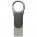 USB флеш накопичувач Silicon Power 128 GB DriveMobile C80 USB 3.1 + Type-C Silver (SP128GBUC3C80V1S)