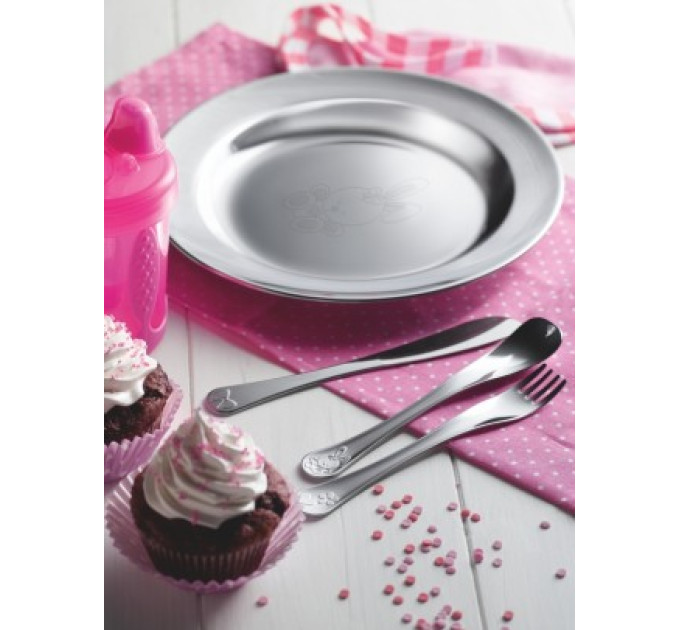 Tramontina Дитячий набір столових приборів Tramontina Baby Le Petit pink, 2 предмети