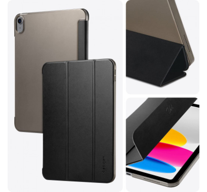 Чохол до планшета Spigen Apple iPad 10.9" (2022) Smart Fold, Black (ACS05309)