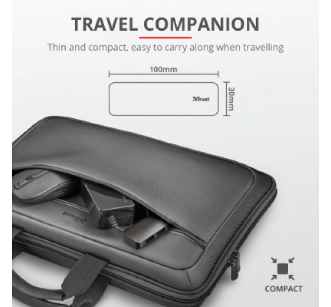 Концентратор Halyx 4-Port USB-A 3.2 Grey Trust (24947_TRUST)