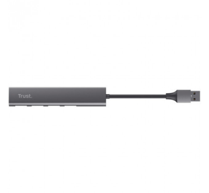 Концентратор Halyx 4-Port USB-A 3.2 Grey Trust (24947_TRUST)