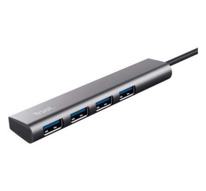 Концентратор Halyx 4-Port USB-A 3.2 Grey Trust (24947_TRUST)