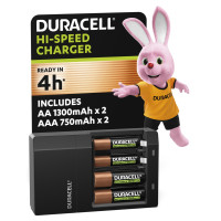 Зарядний пристрій Duracell CEF14 + 2AA1300 + 2AAА750