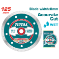Total Алмазний диск по плитці TOTAL TAC2121253 (125х22.2мм.)