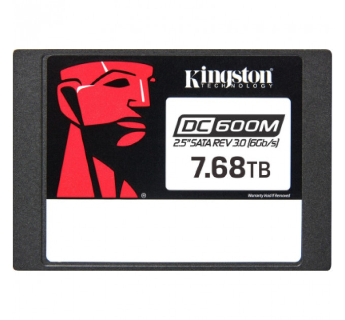 Накопичувач SSD 2.5" 7.68TB Kingston (SEDC600M/7680G)