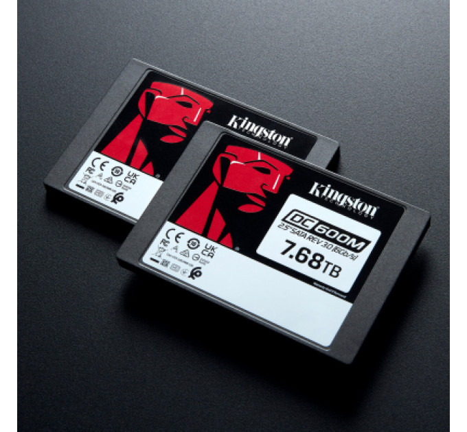 Накопичувач SSD 2.5" 7.68TB Kingston (SEDC600M/7680G)