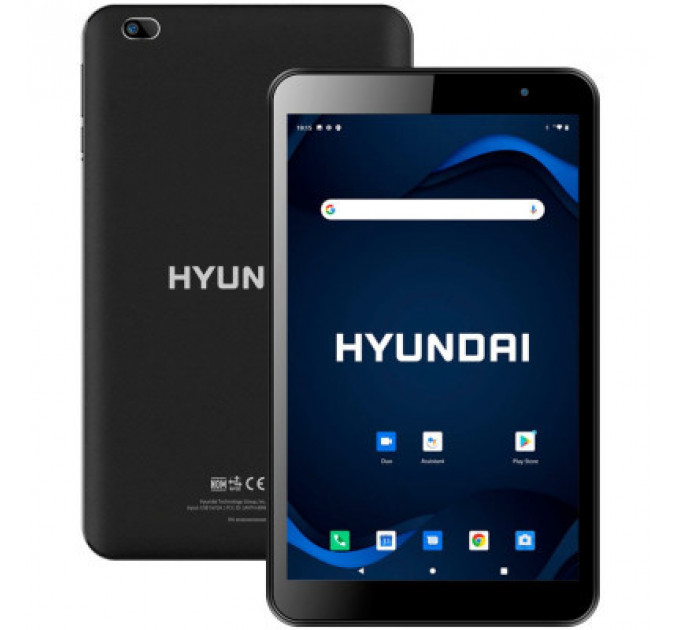Планшет Hyundai HyTab Plus 8WB1 8" HD IPS/2G/32G Rubber Black (HT8WB1RBK02)