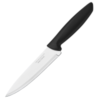 Ніж Chef Tramontina Plenus black, 178 мм