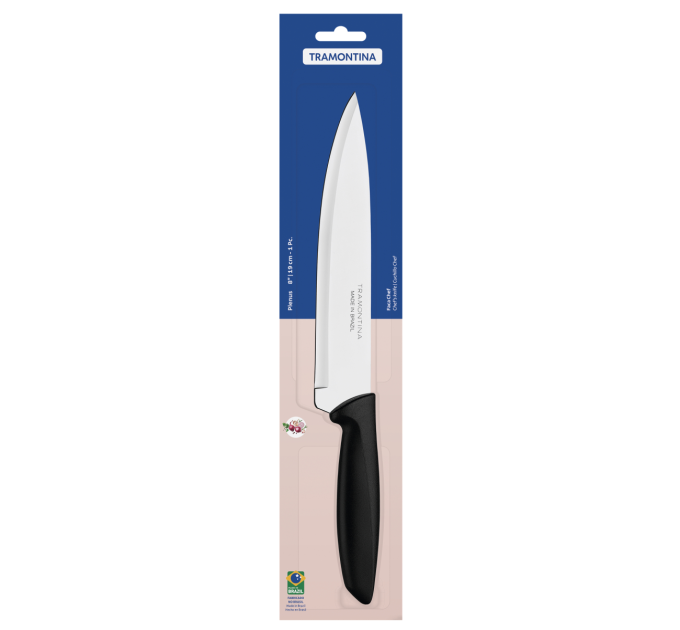Tramontina Ніж Chef Tramontina Plenus black, 203 мм
