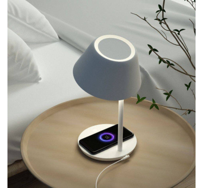 Настільна лампа Yeelight настільний Staria Bedside Lamp Pro Wireless Charging 20W 2700-6000K (YLCT03YL/YLCT032EU)
