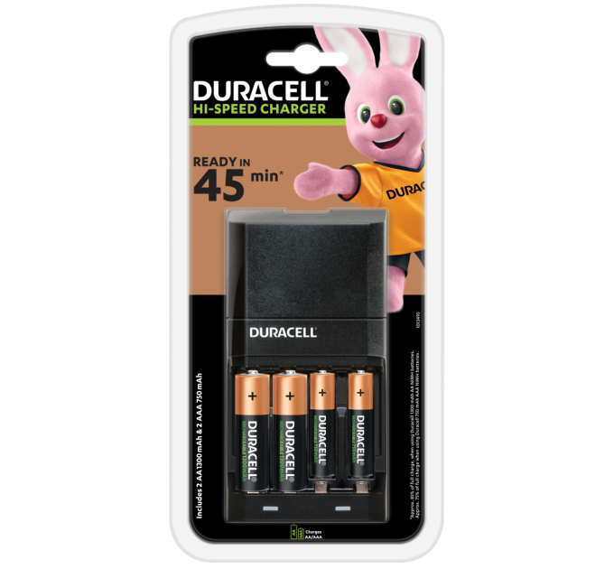Duracell Зарядний пристрій Duracell CEF27+ 2AA1300 + 2AAА750