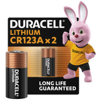 Літієва батарейка Duracell High Power 123 3V, (CR123 / CR123A / CR17345), 2 шт.