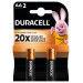 Duracell Лужні батарейки Duracell AA, 2 шт.