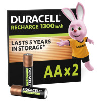 Акумулятори Duracell AA 1300 mAh, 2 шт.